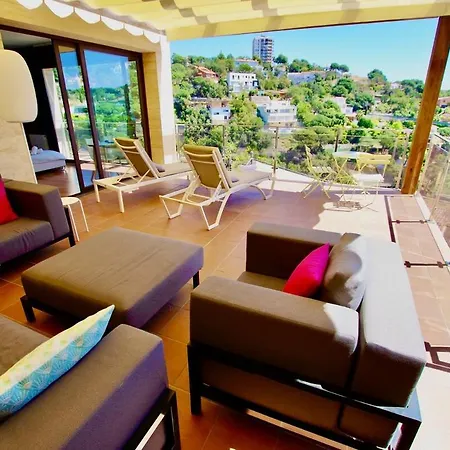 V&v Lloret- Marie Luxury House With Air Conditioning Vila *