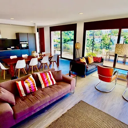 V&v Lloret- Marie Luxury House With Air Conditioning Willa *