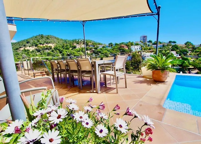 V&v Lloret- Marie Luxury House With Air Conditioning * Lloret de Mar