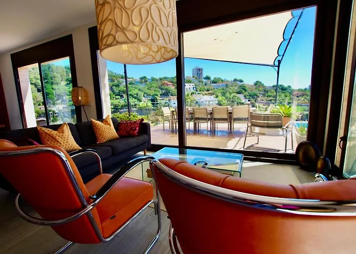 V&v Lloret- Marie Luxury House With Air Conditioning Вилла Льорет-де-Мар