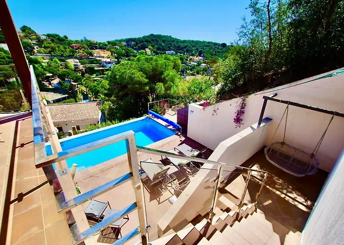 V&v Lloret- Marie Luxury House With Air Conditioning *
