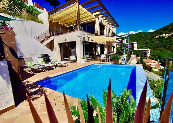 Вилла V&v Lloret- Marie Luxury House With Air Conditioning *