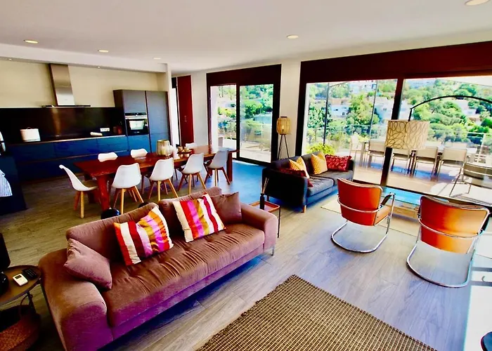 V&v Lloret- Marie Luxury House With Air Conditioning Willa *