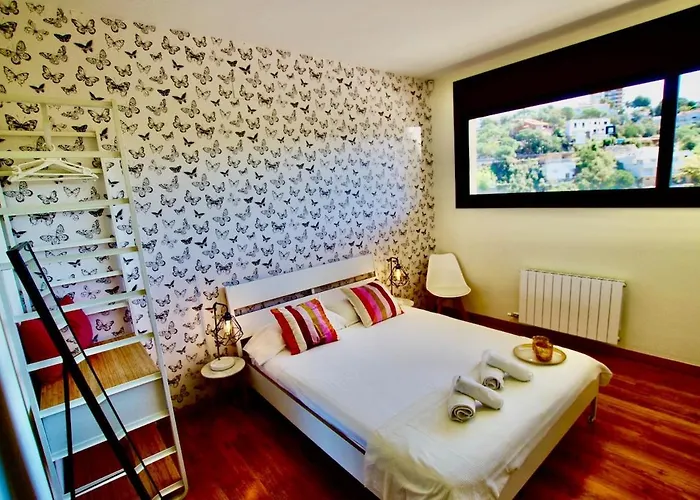 V&v Lloret- Marie Luxury House With Air Conditioning *
