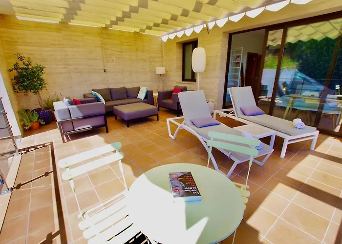 V&v Lloret- Marie Luxury House With Air Conditioning