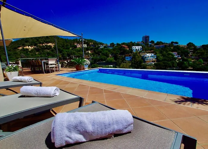 V&v Lloret- Marie Luxury House With Air Conditioning Вилла Льорет-де-Мар